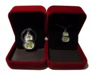 White Gold Plated Eight Treasure Gourd Set (Mk 2) White Gold Plated Eight Treasure Gourd Set (Mk 2)