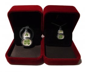 White Gold Plated Eight Treasure Gourd Set (Mk 2)