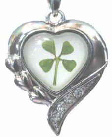 White Gold Plated Heart 3rd Generation