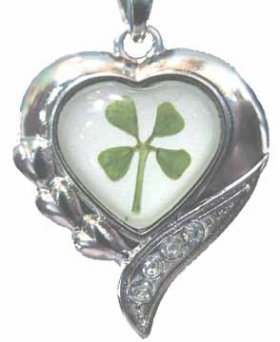 White Gold Plated Heart 3rd Generation