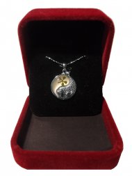 White Gold Plated Prosperous Fish