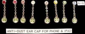 Anti Dust Ear Cap for Phone with Clover