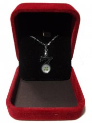 White Gold Plated Lucky 7 Clover (Mk 2) White Gold Plated Lucky 7 Clover (Mk 2)