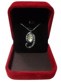White Gold Plated Everlasting 9 clover (2013)